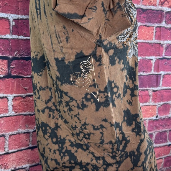 Affliction Men's Short Sleeve Graphic T-shirt - Black/Brown-Size: Large - NWOT - Picture 12 of 13